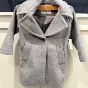 New. Banana Republic Baby 3T gray peacoat.